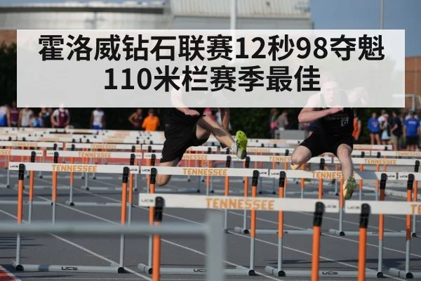 110m hurdles race