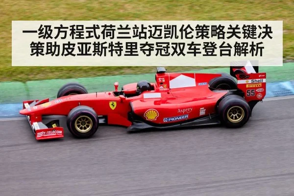 Formula 1 race car on track